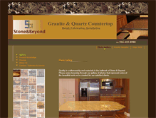 Tablet Screenshot of granitecountertoproseville.stonebeyond.com